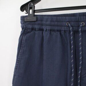 Faherty Shorts Mens Small Cotton Linen Modal Blend 6" Drawstring Elastic Waist